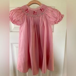 Rosalina poodle smocked dress 24m